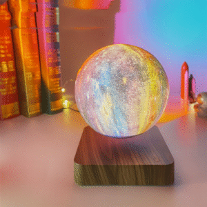 Magnetic Levitation Galaxy Decorative Light – Floating Space-Inspired Ambient Lamp