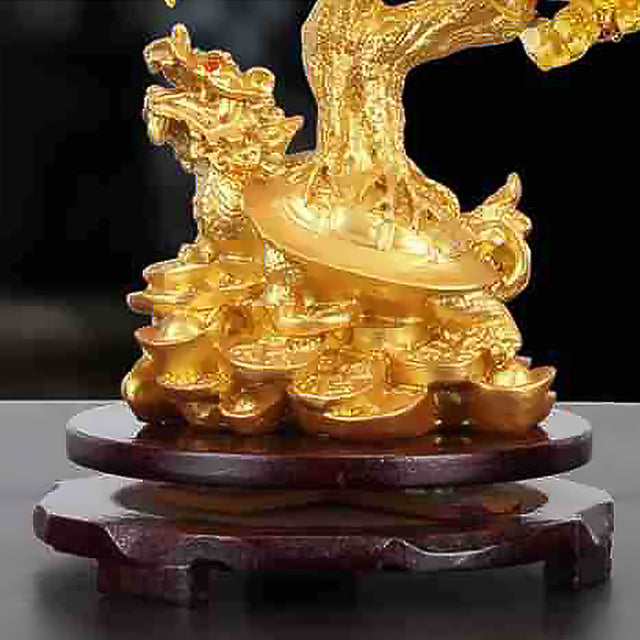 Citrine Small Water Turtle Money Tree Feng Shui Lucky Tree Decorative Ornaments - Image 7